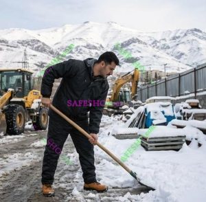 از کلاه تا کفش: ست کامل لباس کار زمستانه مردانه برای برف و باران