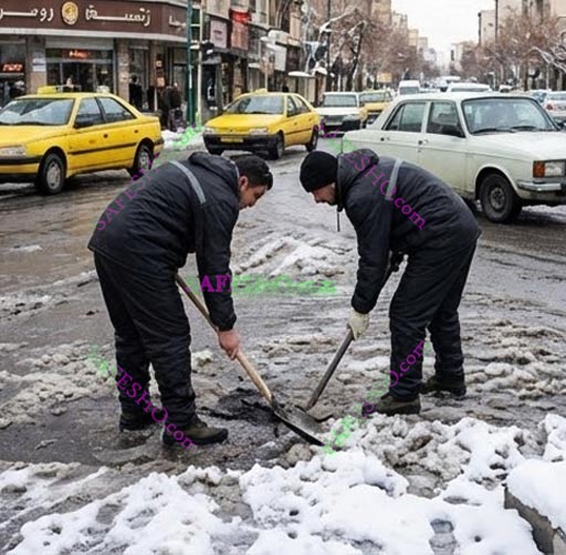 لباس کار زمستانه سیف شو